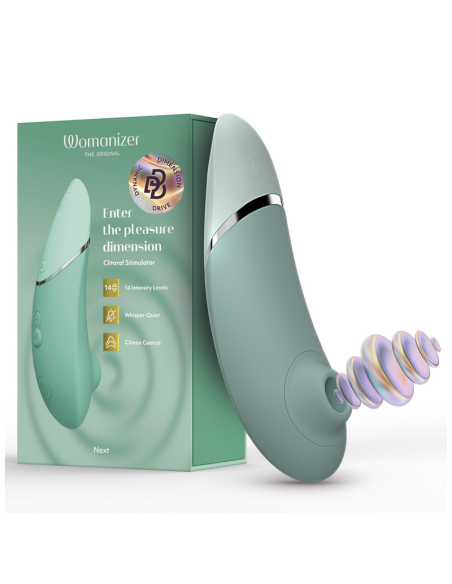 WOMANIZER NEXT ESTIMULADOR DE CLITORAS VERDE CLARO