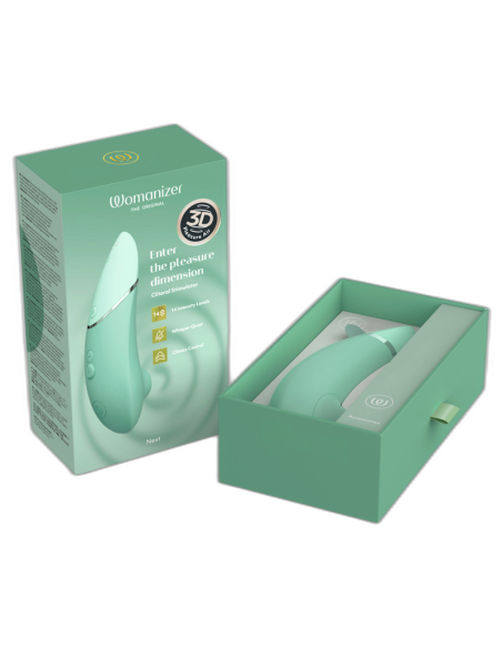 WOMANIZER NEXT ESTIMULADOR DE CLITORAS VERDE CLARO