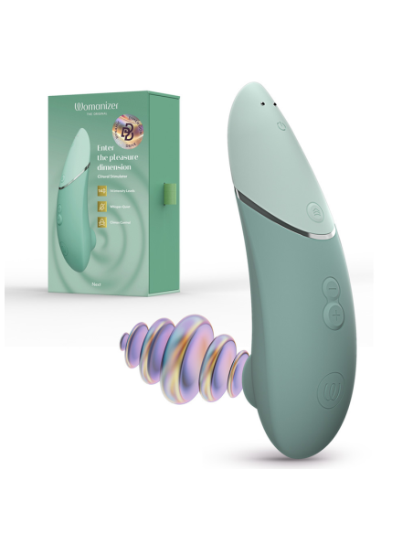 WOMANIZER NEXT ESTIMULADOR DE CLITORAS VERDE CLARO