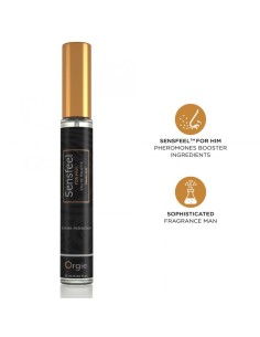 ORGIE SENSFEEL EAU DE TOILETTE CON POTENCIADOR DE FEROMONAS TAMAAO VIAJE PARA HOMBRE 10 ML