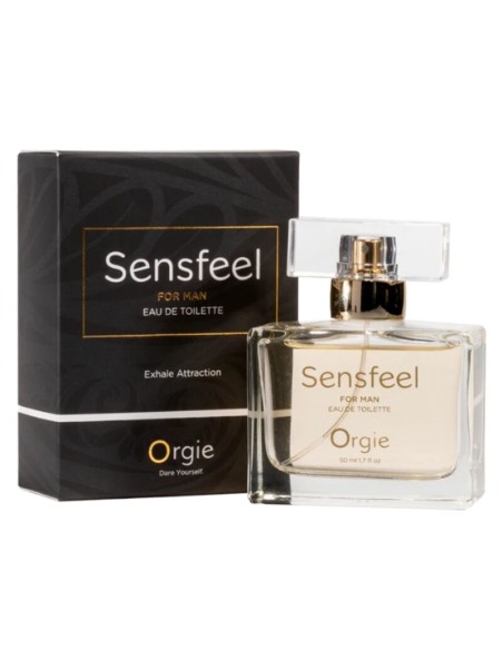 ORGIE SENSFEEL EAU DE TOILETTE CON FEROMONAS BOOSTER PARA HOMBRE 50 ML