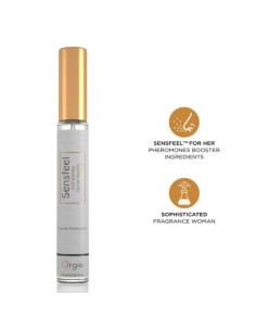 ORGIE SENSFEEL EAU DE TOILETTE CON POTENCIADOR DE FEROMONAS TAMAAO VIAJE PARA MUJER 10 ML