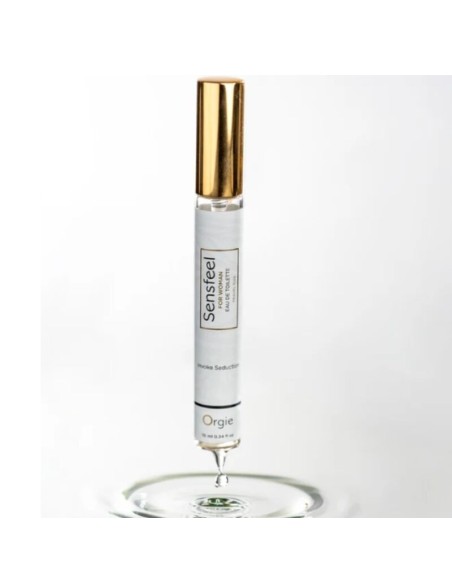 ORGIE SENSFEEL EAU DE TOILETTE CON POTENCIADOR DE FEROMONAS TAMAAO VIAJE PARA MUJER 10 ML