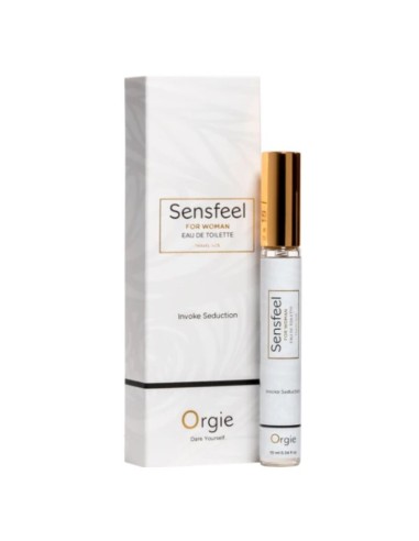 ORGIE SENSFEEL EAU DE TOILETTE CON POTENCIADOR DE FEROMONAS TAMAAO VIAJE PARA MUJER 10 ML