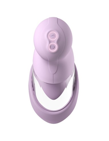 FANTASY FOR HER VELOURA TOUCH PLEASURE PUMP BOMBA ANTIMA CON SUCCIAN Y VIBRACIAN MORADA