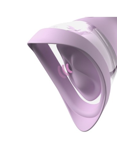 FANTASY FOR HER VELOURA TOUCH PLEASURE PUMP BOMBA ANTIMA CON SUCCIAN Y VIBRACIAN MORADA