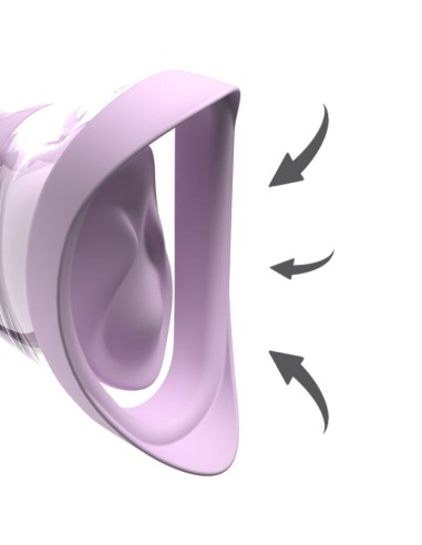 FANTASY FOR HER VELOURA TOUCH PLEASURE PUMP BOMBA ANTIMA CON SUCCIAN Y VIBRACIAN MORADA