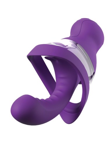 FANTASY FOR HER VELOURA TOUCH G SPOT PLEASURE PUMP BOMBA ANTIMA PUNTO G MORADA