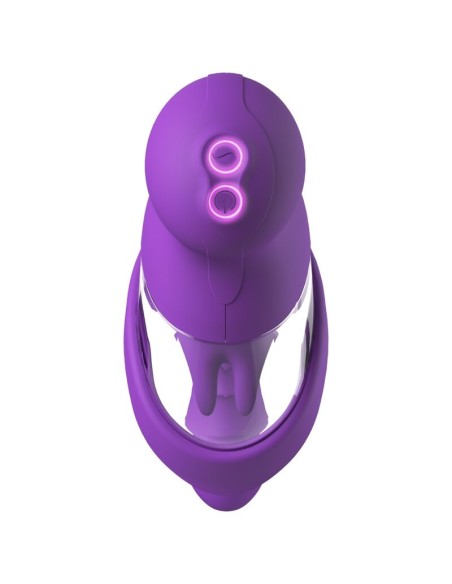 FANTASY FOR HER VELOURA TOUCH G SPOT PLEASURE PUMP BOMBA ANTIMA PUNTO G MORADA