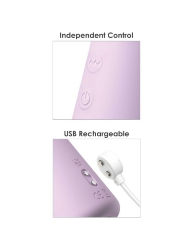 FANTASY FOR HER FANTASY TWIST VIBRADOR TWISTMOTION CON ROTACIAN Y EMPUJE MORADO