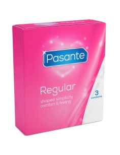 PASANTE CONDOM GAMA REGULAR 3 UNIDADES