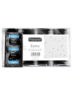 PASANTE EXTRA PRESERVATIVOS EXTRA GRUESOS 144 UNIDADES BOLSA