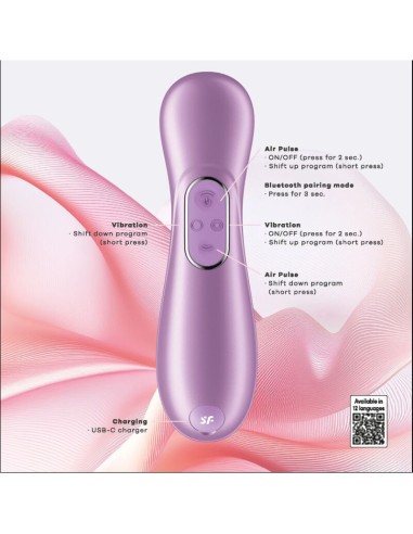 SATISFYER PRO 2 GENERATION 4 ESTIMULADOR DE CLATORIS AMATISTA