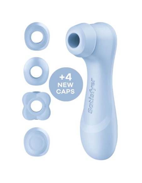 SATISFYER PRO 2 GENERATION 4 ESTIMULADOR DE CLATORIS AZUL SERENO