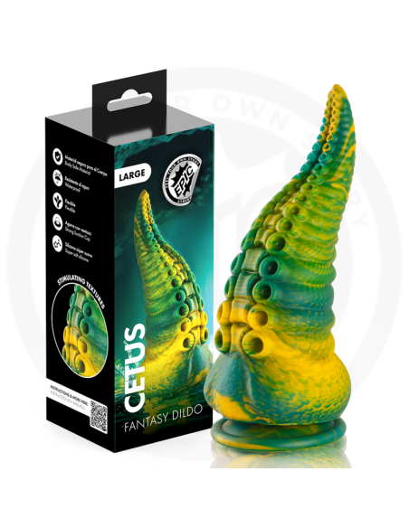 EPIC CETUS DILDO TENTACULO VERDE TAMAAO GRANDE
