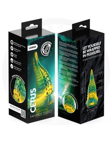 EPIC CETUS DILDO TENTACULO VERDE TAMAAO GRANDE