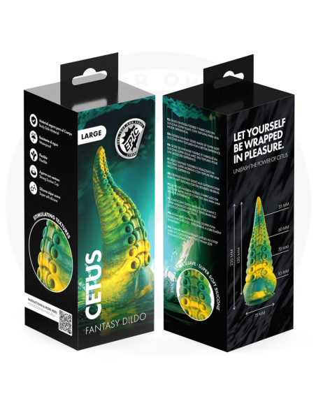 EPIC CETUS DILDO TENTACULO VERDE TAMAAO GRANDE