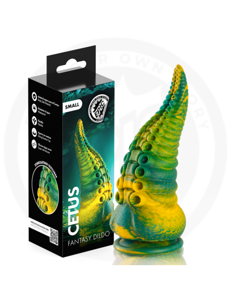 EPIC CETUS DILDO TENTACULO VERDE TAMAAO PEQUEAO