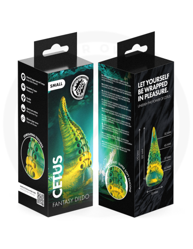 EPIC CETUS DILDO TENTACULO VERDE TAMAAO PEQUEAO