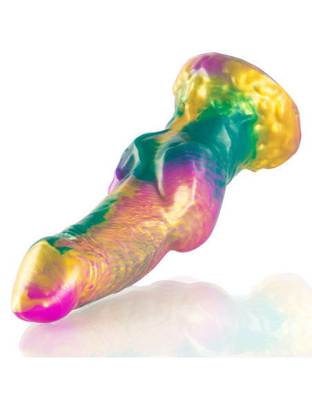 EPIC IRIS DILDO CON TESTACULOS ARCOARIS DE PLACER