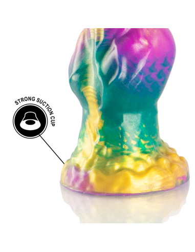 EPIC IRIS DILDO CON TESTACULOS ARCOARIS DE PLACER