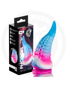 EPIC PHORCYS DILDO TENTACULO AZUL TAMAAO PEQUEAO