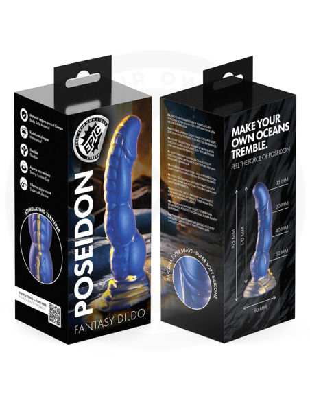 EPIC POSEIDAN DILDO ABRAZO DEL MAR