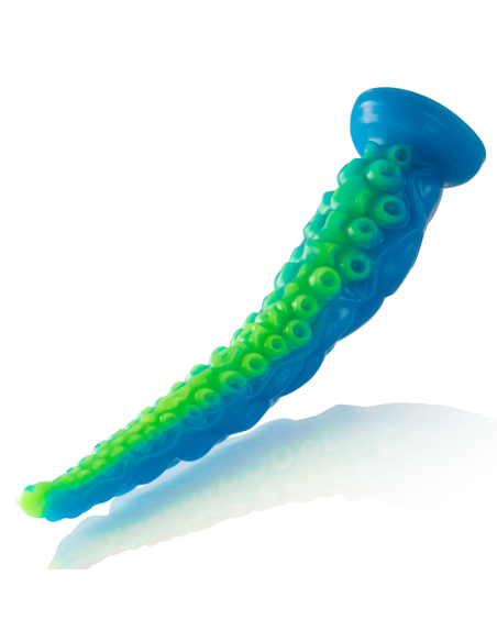 EPIC SCYLLA DILDO TENTACULO FINO FLUORESCENTE TAMAAO GRANDE