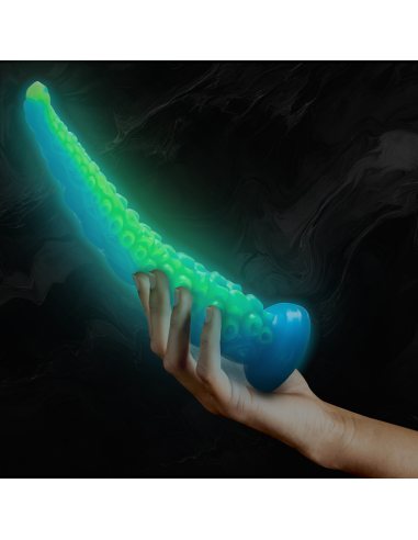 EPIC SCYLLA DILDO TENTACULO FINO FLUORESCENTE TAMAAO GRANDE