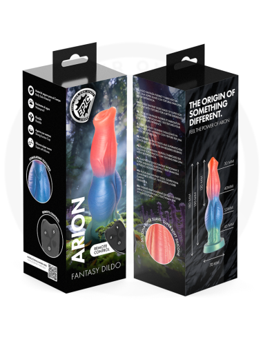 EPIC ARION DILDO SINFONAA DEL PLACER RECARGABLE CONTROL REMOTO