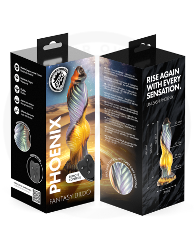 EPIC PHOENIX DILDO EL RESURGIR DEL PLACER RECARGABLE CONTROL REMOTO