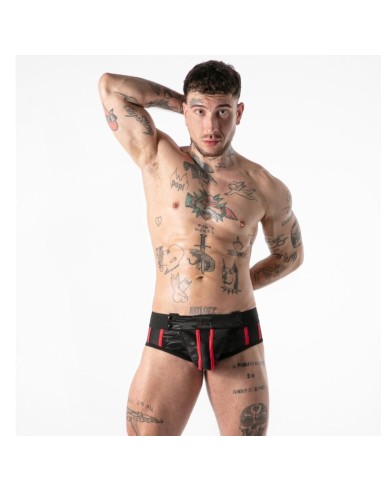 LOCKER GEAR FULL MILITARY ACCESS JOCK BRIEF ROJO S