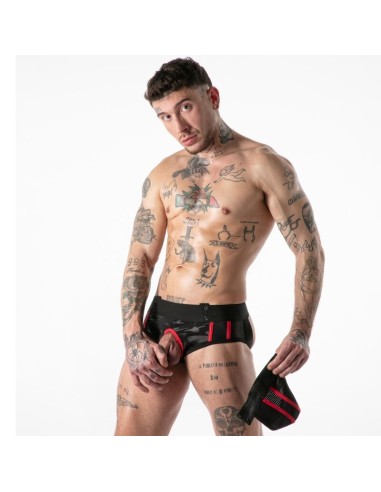 LOCKER GEAR FULL MILITARY ACCESS JOCK BRIEF ROJO S