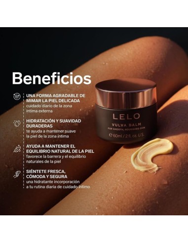 LELO VULVA BALM BALSAMO HIDRATANTE PARA LA ZONA ANTIMA EXTERNA