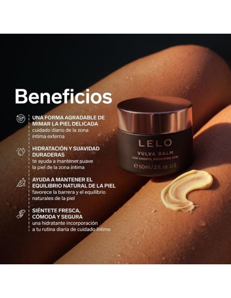 LELO VULVA BALM BALSAMO HIDRATANTE PARA LA ZONA ANTIMA EXTERNA