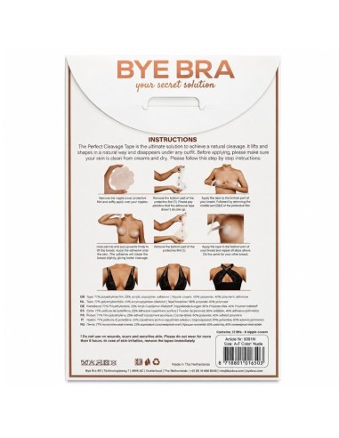 BYE BRA CINTA REALZADORA CUBREPEZONES GRATIS COPA A F