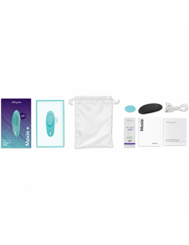 WE VIBE MOXIE VIBRADOR PARA BRAGUITAS CON CLIP MAGNATICO AGUA