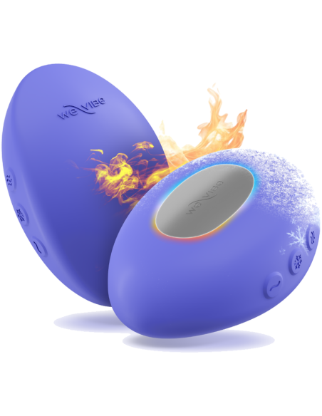 WE VIBE TEMP VIBRADOR CON FUNCIAN DE CALOR Y FRAO AZUL LAVANDA