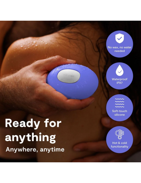 WE VIBE TEMP VIBRADOR CON FUNCIAN DE CALOR Y FRAO AZUL LAVANDA