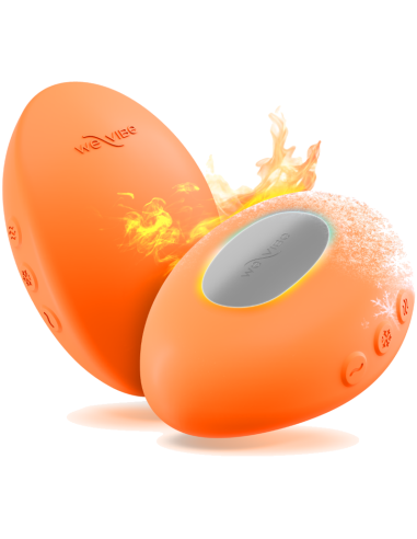 WE VIBE TEMP VIBRADOR CON FUNCIAN DE CALOR Y FRAO MANDARINA