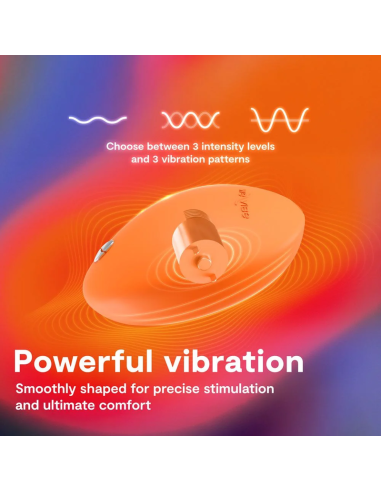 WE VIBE TEMP VIBRADOR CON FUNCIAN DE CALOR Y FRAO MANDARINA