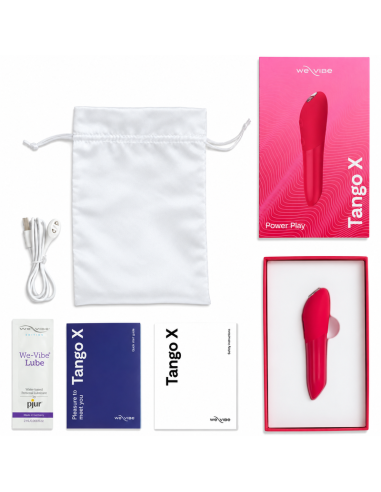 WE VIBE TANGO X VIBRADOR BALA RECARGABLE ROJO CEREZA