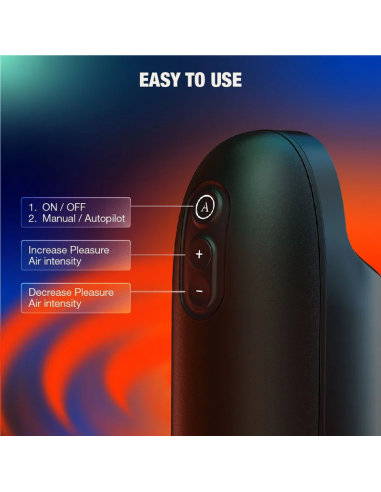 ARCWAVE ION 2 MASTURBADOR MASCULINO CON ESTIMULACIAN POR ONDAS DE AIRE NEGRO