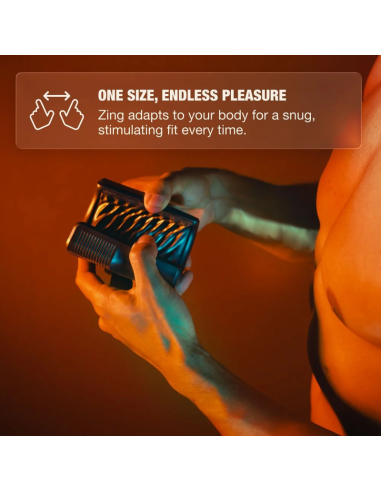 ARCWAVE ZING MASTURBADOR MASCULINO VIBRADOR CON DOBLE MOTOR NEGRO