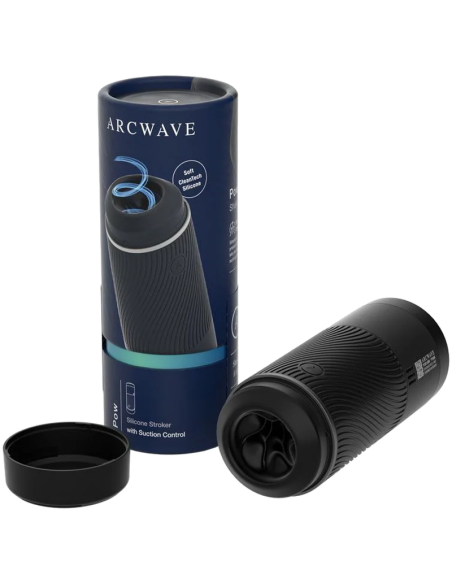 ARCWAVE POW MASTURBADOR MANUAL CON CONTROL DE SUCCIAN NEGRO