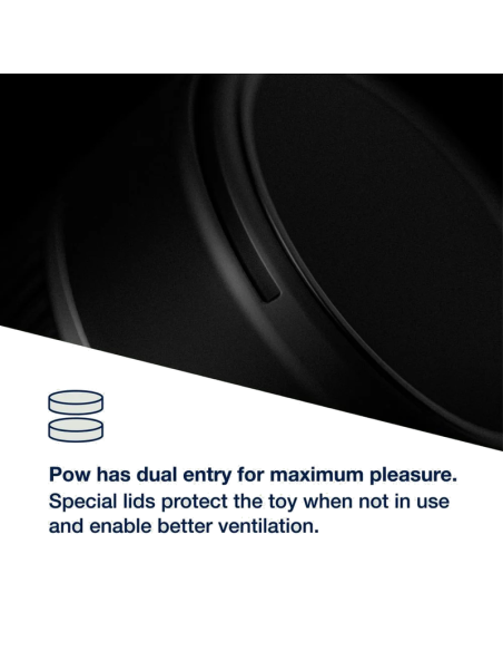 ARCWAVE POW MASTURBADOR MANUAL CON CONTROL DE SUCCIAN NEGRO