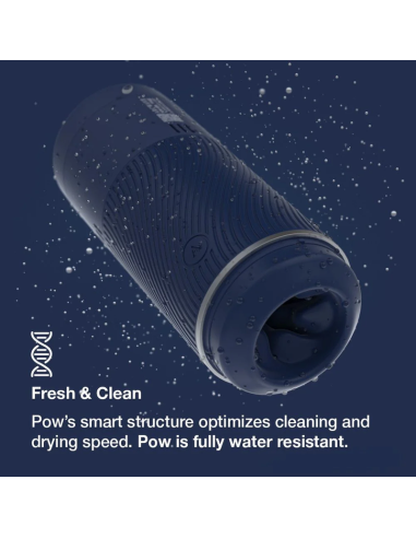 ARCWAVE POW MASTURBADOR MANUAL CON CONTROL DE SUCCIAN AZUL