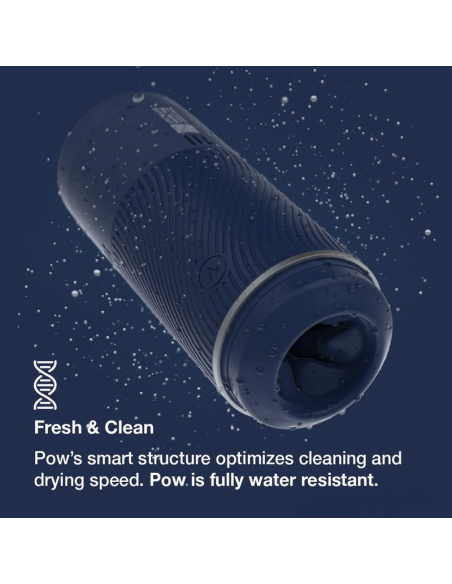 ARCWAVE POW MASTURBADOR MANUAL CON CONTROL DE SUCCIAN AZUL