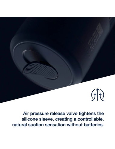 ARCWAVE POW MASTURBADOR MANUAL CON CONTROL DE SUCCIAN AZUL