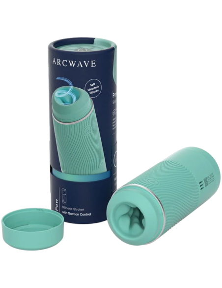 ARCWAVE POW MASTURBADOR MANUAL CON CONTROL DE SUCCIAN COLOR MENTA